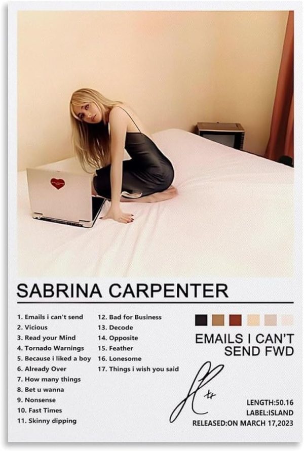 Sabrina Carpenter Album Cover Poster - Image 4