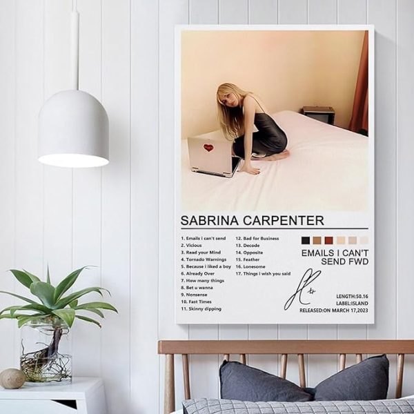 Sabrina Carpenter Album Cover Poster