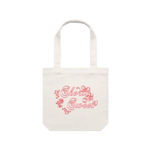 Sabrina Carpenter "Short N' Sweet" Creme Tote