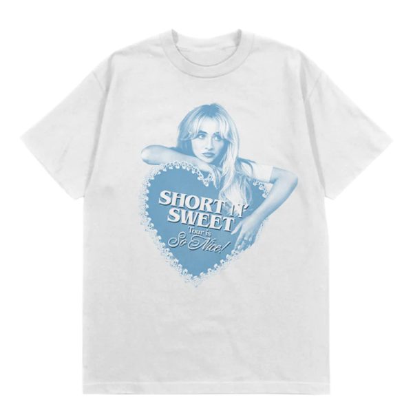 Sabrina Carpenter "Short n' Sweet Tour Is So Nice" Tee