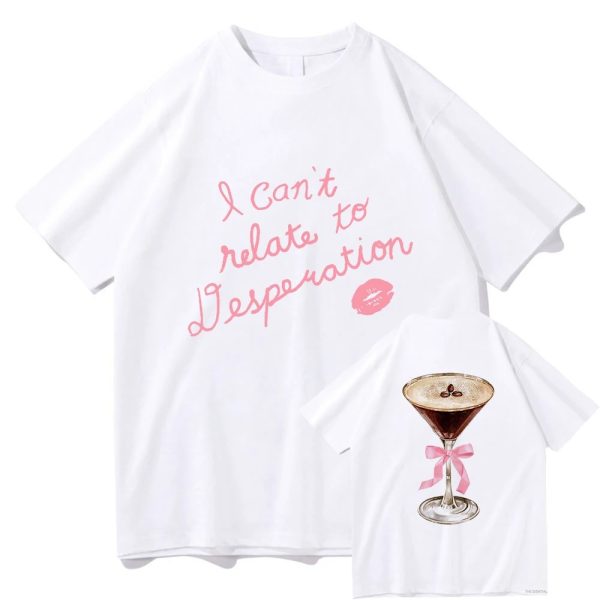 Unisex Sabrina Carpenter Can’t Relate Shirt – Minimalist Cotton Tee for Music Lovers