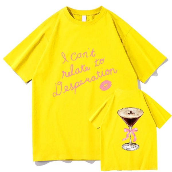 Unisex Sabrina Carpenter Can’t Relate Shirt – Minimalist Cotton Tee for Music Lovers