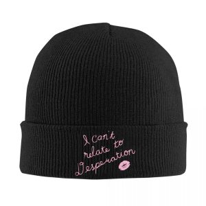Sabrina Carpenter Knitted Beanie - I Can't Relate To Desperation, Unisex Winter Hat