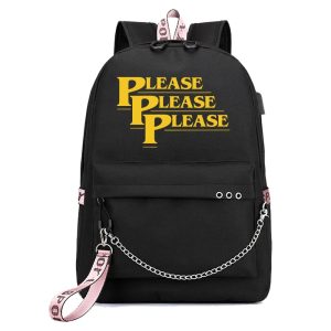 Sabrina Carpenter Please Please Please Backpack for Women and Men – Stylish School Bag for Music Lovers