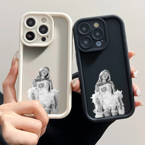 Espresso 2 Black Silicone Phone Case for iPhone 16 15 14 13 Pro Max - Music Fans Cover