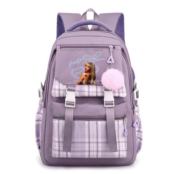 Sabrina Carpenter Please Print Backpack for Girls, School Bag for Teens, Laptop Backpack