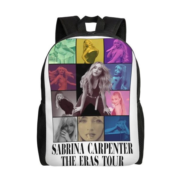 Custom Sabrina Carpenter Backpack – Stylish Laptop Bookbag for School, College & Travel (16.1" x 4.5" x 11.8")