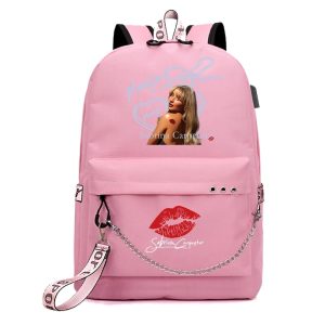 Sabrina Carpenter Please Please Please backpack, women's fashion shoulder bag for fans.