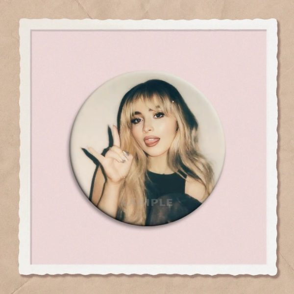 Sabrina Carpenter character pins tinplate badge, perfect for fans, clothes, bags, hats, and DIY decoration