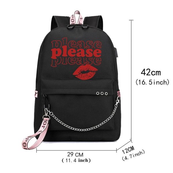 Sabrina Carpenter Please Please Please Backpack for Men, Girls, Teens, Laptop School Bag
