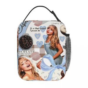 Sabrina Carpenter Espresso Insulated Lunch Bag - Leakproof Cooler for Picnic & Food Storage
