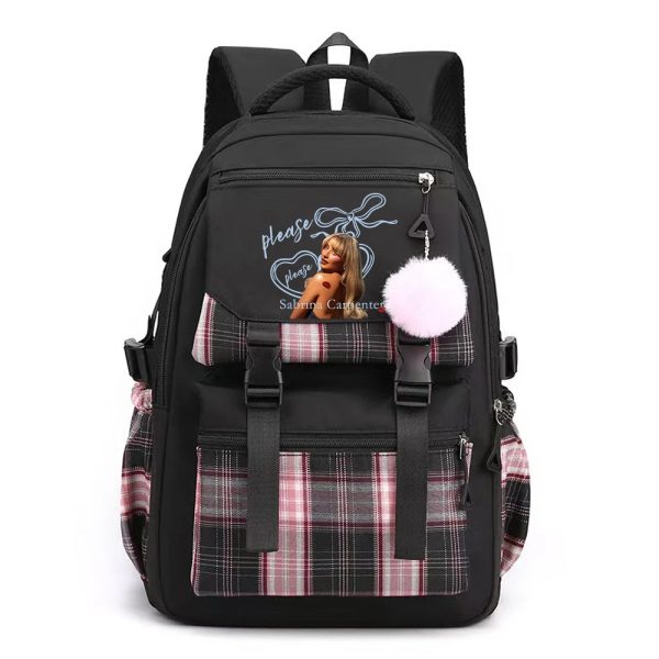 Sabrina Carpenter Please Print Backpack for Girls, School Bag for Teens, Laptop Backpack