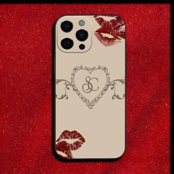 Sabrina Carpenter Soft Black iPhone Case for iPhone 16, 15, 14, 13, 12, 11, Pro, Max, Mini