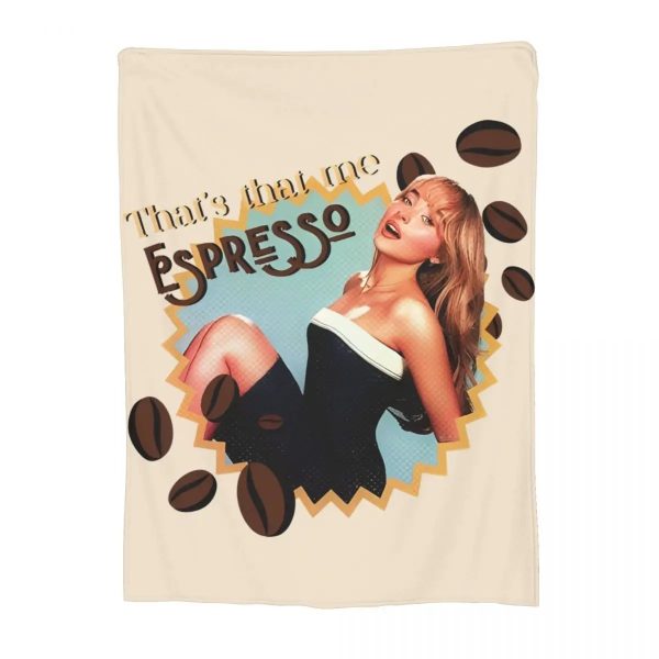 Sabrina Carpenter Multifunction Ultra-Soft Flannel Throw Blanket for Sofa and Bedroom - Perfect Summer Bedspread