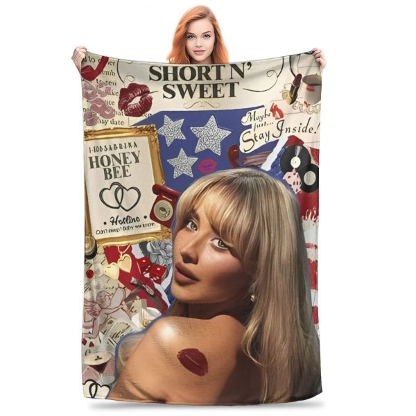 Sabrina Carpenter Thundercats Soft Throw Blanket for Sofa and Chair Covering