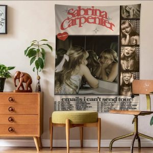 Sabrina Carpenter Wall Tapestry for Boho Music Lovers
