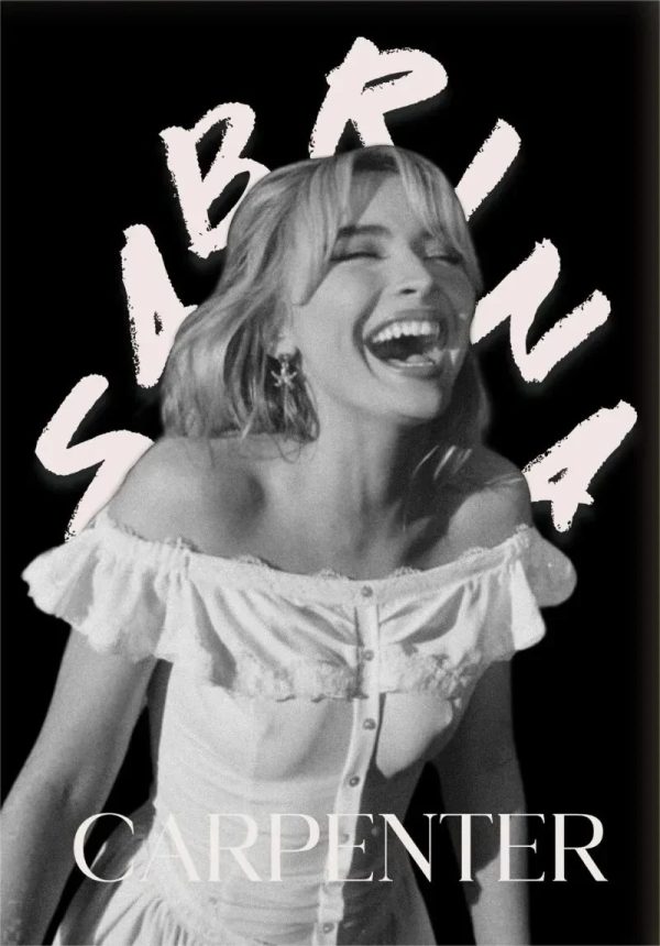 Sabrina Carpenter music canvas wall art prints for living room decor