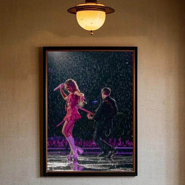 Modern Sabrina Carpenter wall poster, HD print, waterproof, aesthetic room decoration for music fans