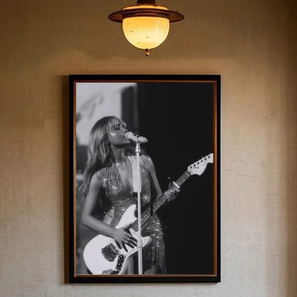 High-quality Sabrina Carpenter poster, modern aesthetic wall art, waterproof, for bedroom and living room decor