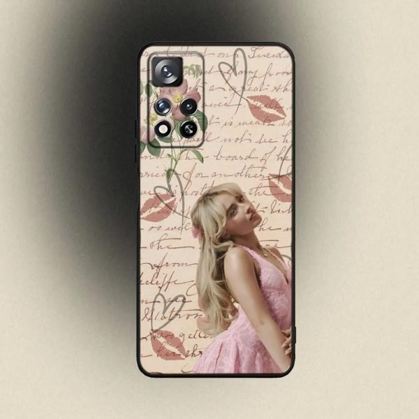 Sabrina Carpenter Espresso Phone Case for Samsung Galaxy, Soft Black Cover, Music Lover Gift