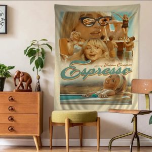 Sabrina Carpenter Boho Tapestry Wall Decor for Music Lovers